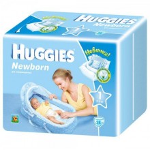 Huggies Newborn 1 (2-5 ��) 28 ��.