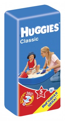 Huggies Classic 5 (11-22 ��) MEGA PACK 56 ��.