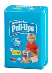 ������� Huggies Pull-Ups (14-18 ��) 14 ��. ��� ���������