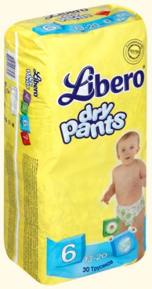 ������� Libero Dry Pants XL 6 (13-20 ��) 30��.