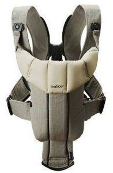 Рюкзак-кенгуру BabyBjorn Baby Carrier Active Organic, хаки - Pampik