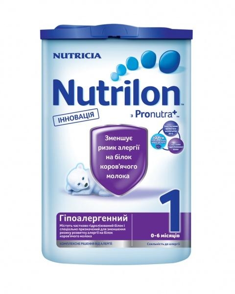 Суха молочна суміш Nutrilon Гіпоалергенний 1, 800 г - Pampik