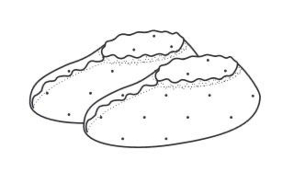 Медичні бахіли стерильні (5 пар) - Pampik