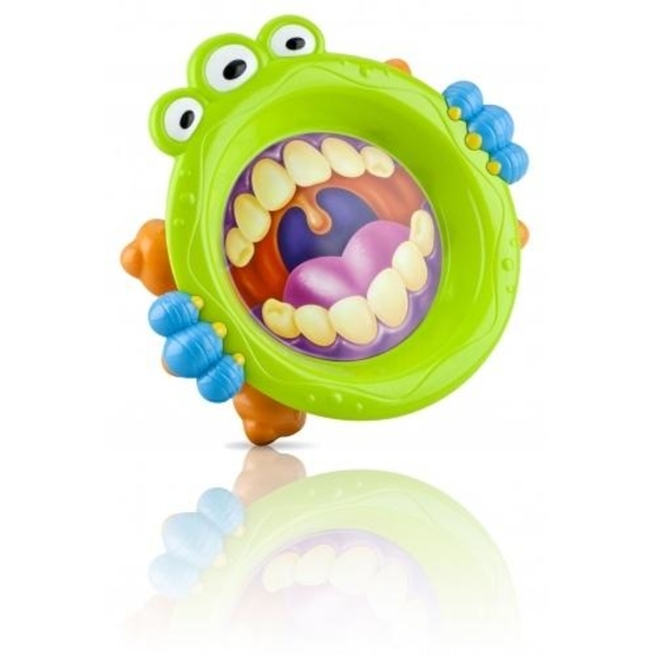 Тарілочка з нековзким дном Nuby Монстрикі (22020) - Pampik - 2