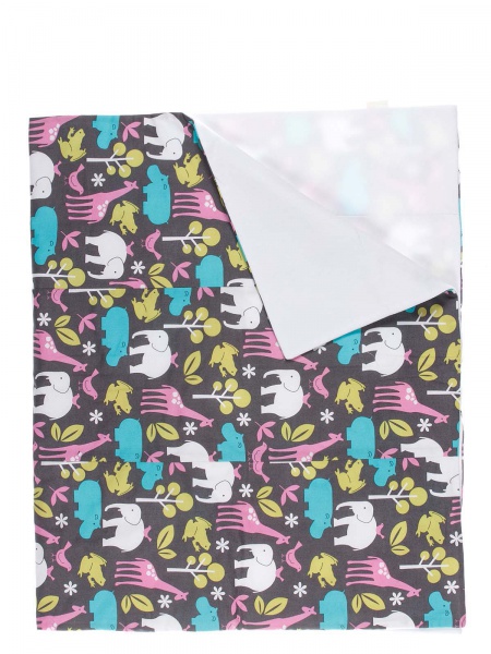 Детский плед GOFORKID "Полуночный зоопарк", 70х120 см (9801-203-020) - Pampik