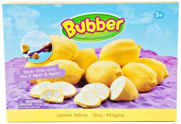 Смесь для лепки в коробке Waba Fun Bubber, желтый, 1,2 кг (140-105) - Pampik