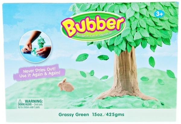 Смесь для лепки в коробке Waba Fun Bubber, зеленый, 1,2 кг (140-705) - Pampik