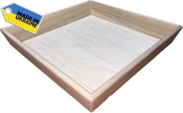 Пісочниця дерев'яна, 27х27 см (195-001) - Pampik