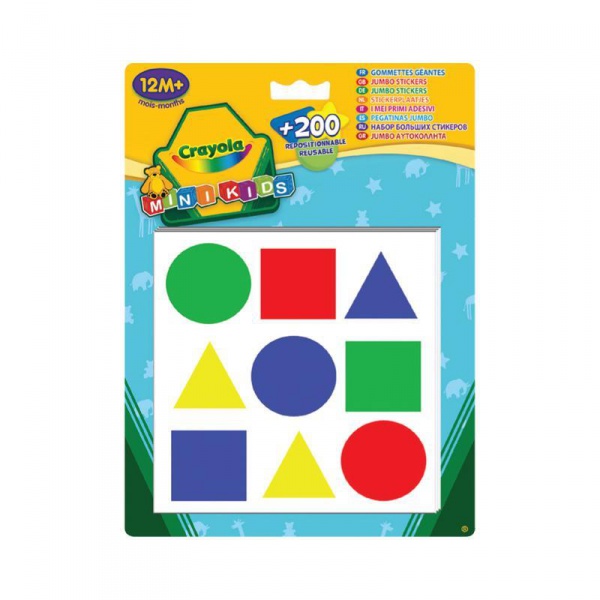 Набір стікерів для найменших Crayola (93000) - Pampik