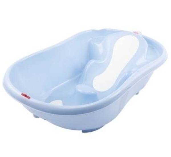 Ванночка OK Baby Onda Evolution, блакитний, 93 см (38085535) - Pampik