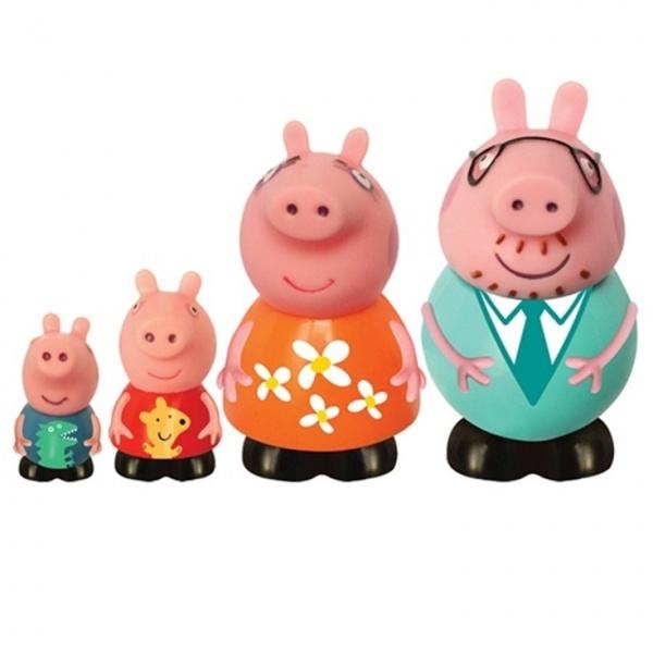 

Набор игрушек-брызгунчиков Peppa Семья Пеппы (4 фигурки