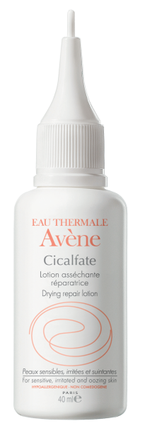 Подсушивающий антибактериальный лосьон Avene Cicalfate для раздраженной кожи, 40 мл - Pampik