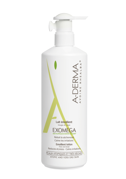 Молочко для атопічної шкіри A-Derma Exomega, 400 мл - Pampik