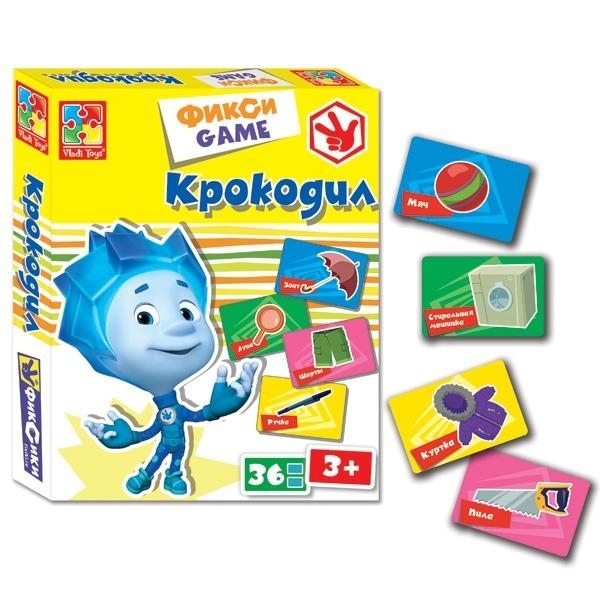 Фікс-ігри Vladi Toys Крокодил, рос. мова (VT2107-04) - Pampik