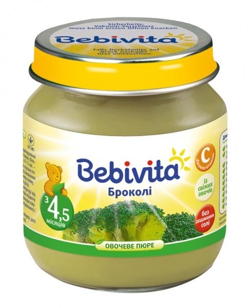 Пюре Bebivita Броколі, 100 г - Pampik