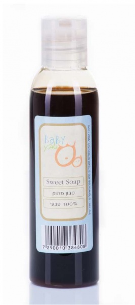 Натуральное, жидкое мыло для лица беременных и мам из сладкой свеклы Baby Teva, 180 мл - Pampik