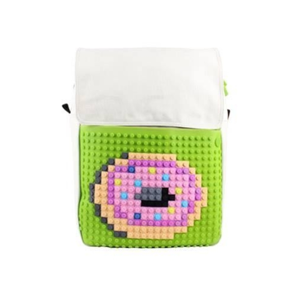 Рюкзак Upixel Fliplid, бело-зеленый - Pampik