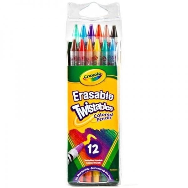 Олівці кольорові механічні Crayola, 12 штук - Pampik
