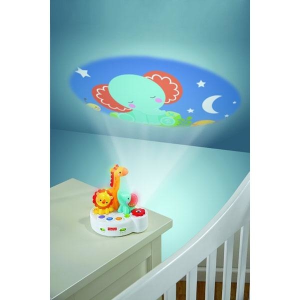 Музыкальный ночник-проектор Fisher-Price 4 в 1 - Pampik - 2