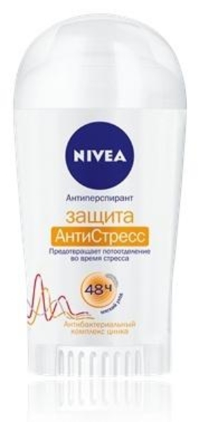 

Дезодорант-антиперспирант Nivea АнтиСтрес, стик, 40 мл