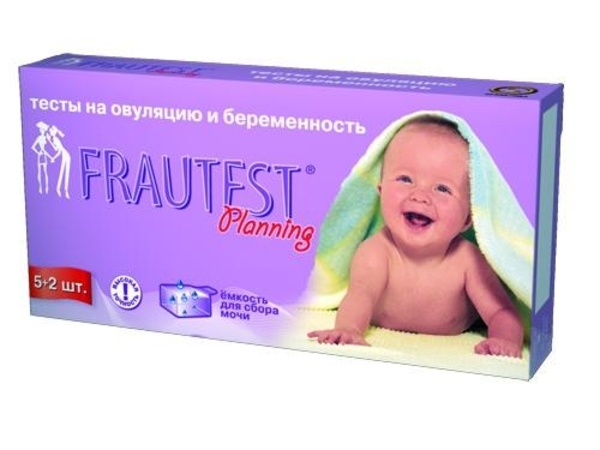Набор тестов Frautest для определения овуляции и беременности - Pampik