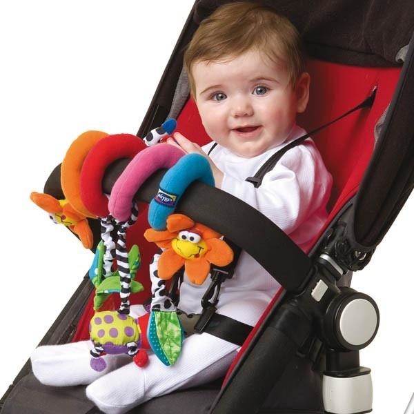 Пружинка-кружлялка на коляску Playgro Дивовижний Сад - Pampik - 2