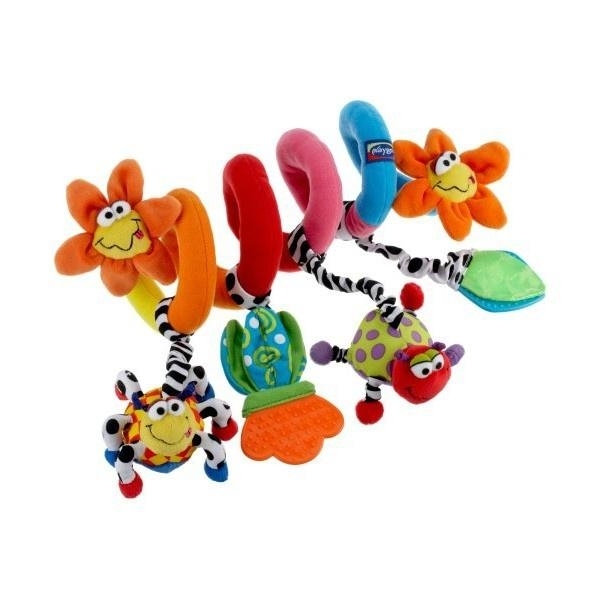 Пружинка-кружлялка на коляску Playgro Дивовижний Сад - Pampik