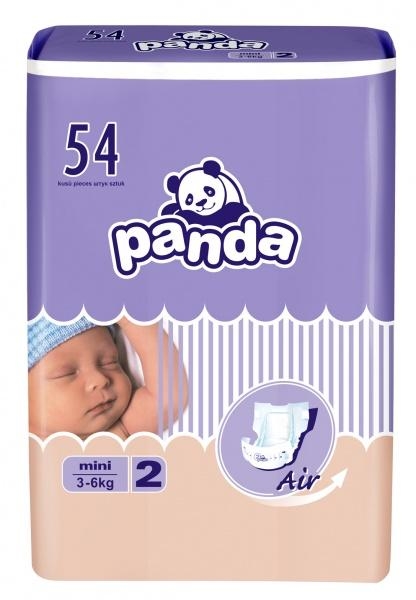 

Подгузники Panda mini 2 (3-6 кг) 54 шт.