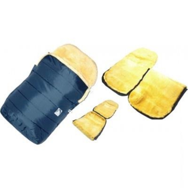 Конверт Heitmann Felle на овчині, коричневий (968MO) - Pampik - 2