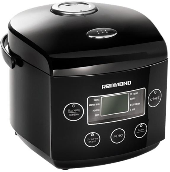 Мультиварка Redmond RMC-02 Black, чорний - Pampik