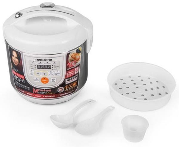 Мультиварка Redmond RMC-M22 White, білий - Pampik - 2