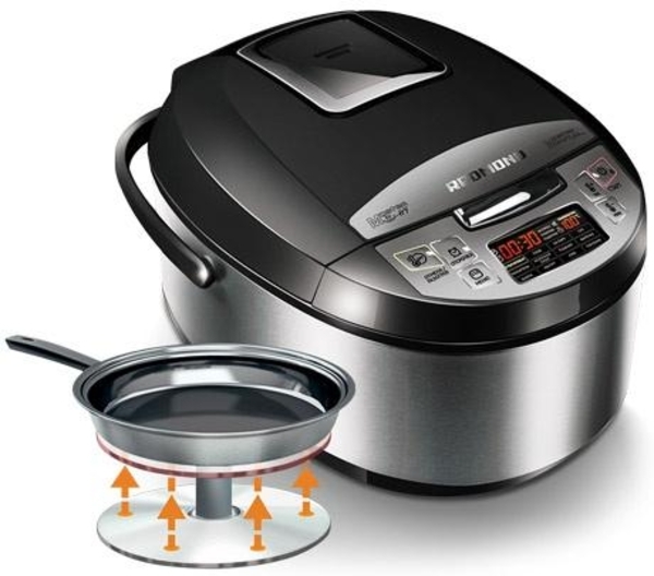 Мультиварка-мультикухня Redmond MasterFry RMC-FM4520 White, білий - Pampik - 6