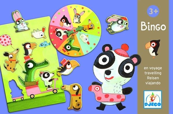Детское лото Djeco Бинго, Путешествия (DJ08113) - Pampik