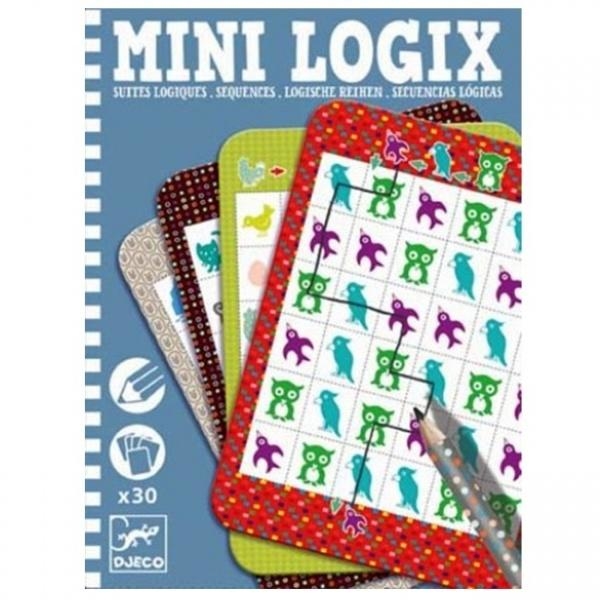 Гра Djeco Mini Logix Логічні послідовності - Pampik