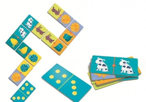 Доміно Djeco Кольори, Тварини (DJ08111) - Pampik - 2
