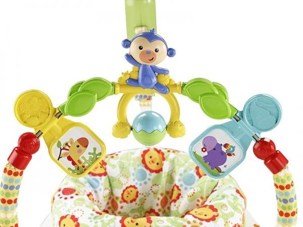 Портативное кресло-прыгунки Fisher-Price Джунгли - Pampik - 2