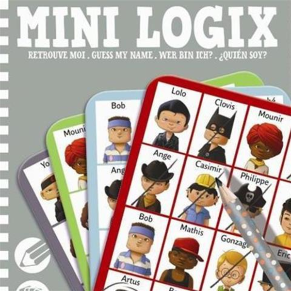 Гра Djeco Mini Logix Хто я? Жуль (DJ05356) - Pampik