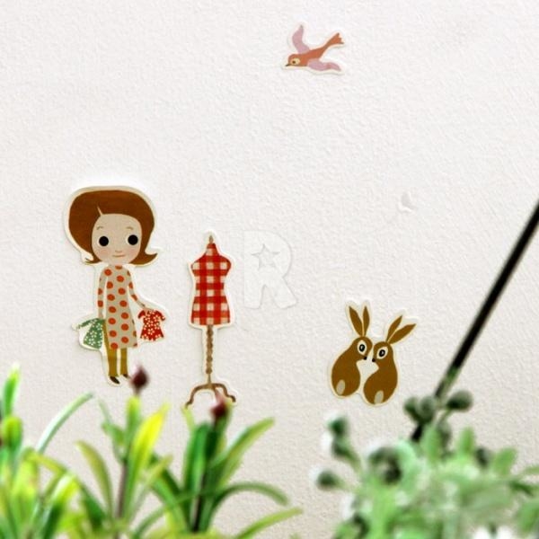 Набор наклеек Djeco Дом моды, 160 шт. (DJ08846) - Pampik - 3