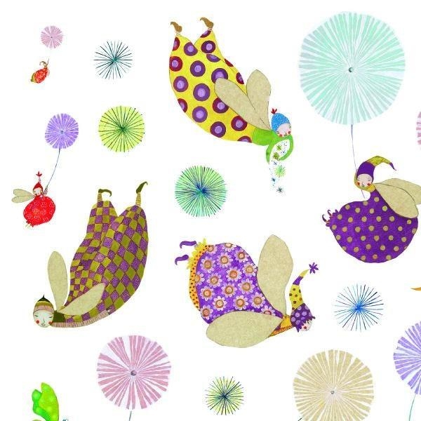 Набір наклейок Djeco Крильця і ​​пір'ячко, 160 шт. (DJ08832) - Pampik - 2