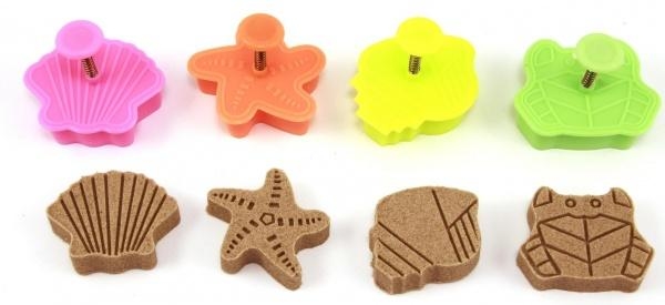 Формочки для піску і суміші для ліплення Waba Fun Море (192-0025) - Pampik