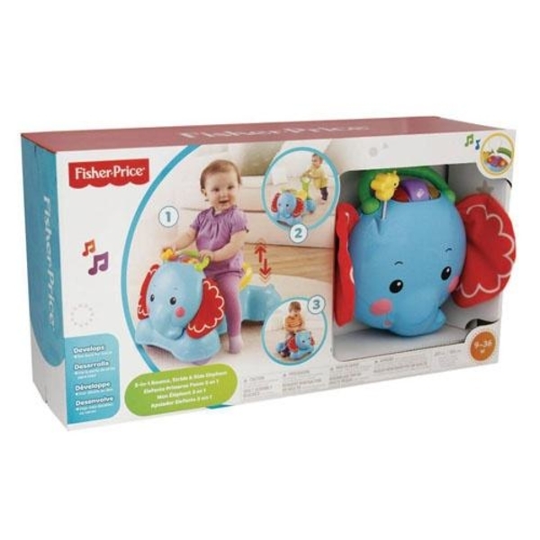 Ходунки Fisher-Price Слоненок 3 в 1 - Pampik - 2