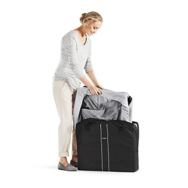 Складаний манеж-ліжко Babybjorn Light, сріблястий (40248) - Pampik - 5