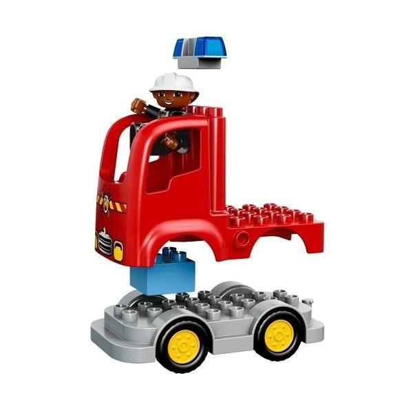 Конструктор LEGO DUPLO LEGO Ville Пожежна вантажівка - Pampik - 5