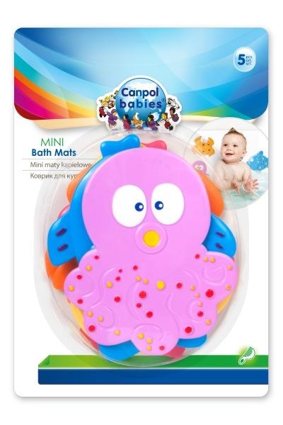 Килимок для купання малюка міні Canpol Babies Кольоровий Океан (80/003) - Pampik - 2