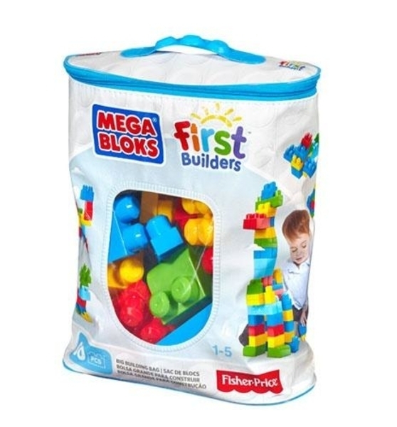 Конструктор Mega Bloks класичний в сумці, 60 деталей (DCH55) - Pampik - 5