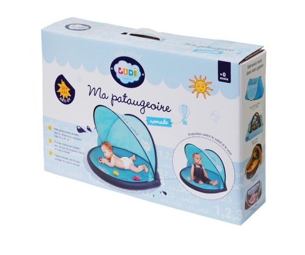 Ігровий килимок-басейн з козирком від сонця Ludi Пляж - Pampik - 2