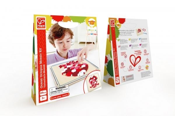 Мозаїка для розфарбовування Hape Восьминіг - Pampik - 4