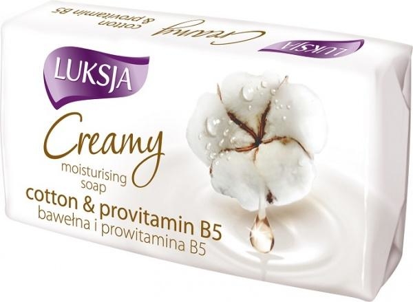 Крем-мило Luksja Cotton Milk Provitamin B5, 90 г - Pampik