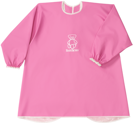 Детская рубашка для игр и кормления BabyBjorn, розовый - Pampik