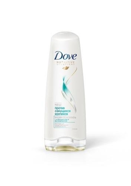 Бальзам-ополіскувач Dove Nutritive Solutions проти посічених кінчиків, 200 мл - Pampik